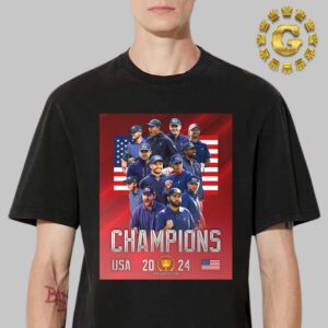 The U S Team the Champions Of Presidents Cup 2024 USA Unisex T-Shirt