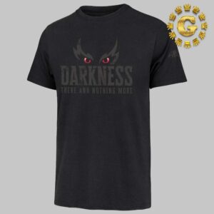 47 Black Baltimore Ravens Darkness Falls Unisex T-Shirt