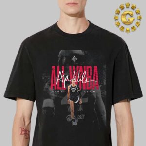 Aja Wilson From Las Vegas Aces First Team For The Third Consecutive Year WNBA Unisex T-Shirt