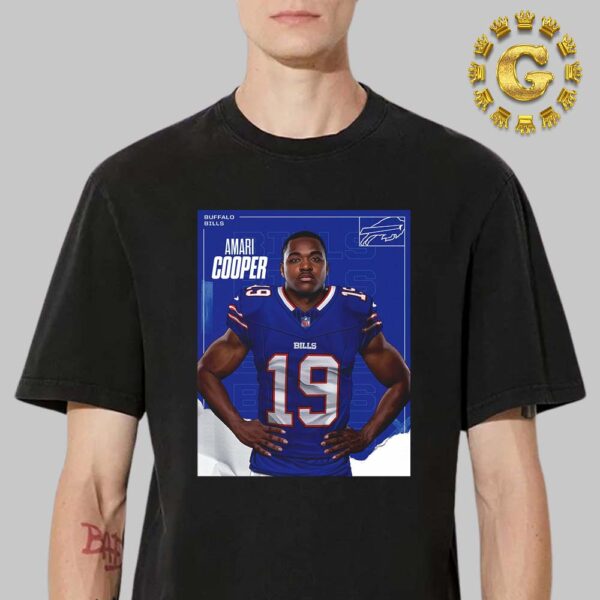 Amari Cooper From Buffalo Bills Number 19 NFL Unisex T-Shirt