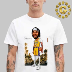 Anthony Davis From Los Angeles Lakers NBA 2024 2025 Unisex T-Shirt