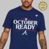 Atlanta Braves Nike Navy 2024 MLB Postseason Authentic Collection Legend Unisex T-Shirt