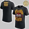 Black Kevin Owens Blackout WWE Two Side T-Shirt