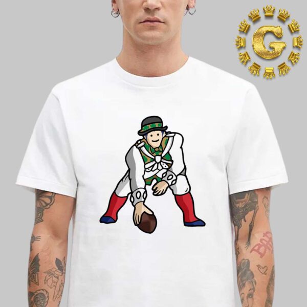 Boston Celtics And New England Patriots Combined NFL x NBA Logo Boston Sport Teams Unisex T-Shirt