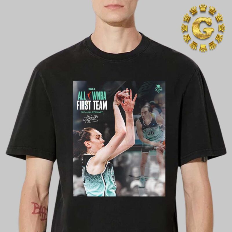 Breanna Stewart From New York Liberty All WNBA First Team 2024 Unisex T Shirt