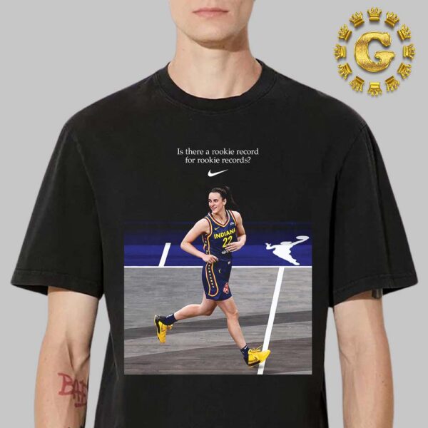 Caitlin Clark Is There A Rookie Record For Rookie Records Nike Tribute Unisex T-Shirt