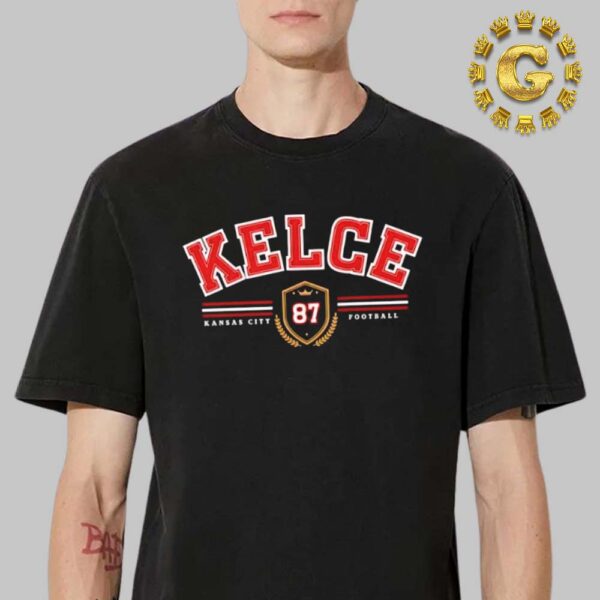 Celebrate Travis Kelce And His Iconic 87 Kansas City Chiefs Unisex T-Shirt