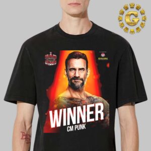 Congrats CM Punk Winner WWE Bad Blood 2024 Unisex T-Shirt