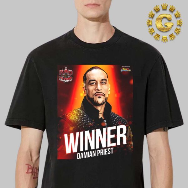 Congrats Damian Priest Winner WWE Bad Blood 2024 Unisex T-Shirt