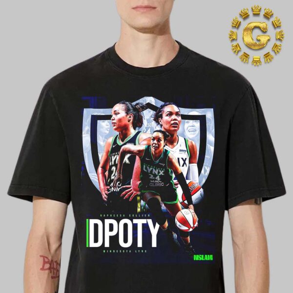 Congrats Napheesa Collier From Minnesota Lynx Is The Defensive Player Of The Year Dpoty 2024 Unisex T-Shirt