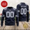 Custom Name Dallas Cowboys Cowboys 2024 Ugly Christmas Sweater