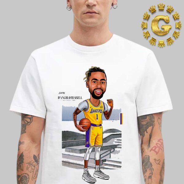 D’Angelo Russell From Los Angeles Lakers NBA 2024 2025 Unisex T-Shirt