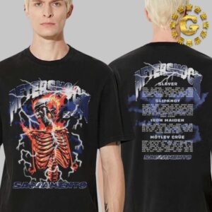 DWP Merchandise Slayer AfterShock 2024 Merch Tee Apex At Aftershock In Sarramento CA On October 10th 2024 Two Side Unisex T-Shirt