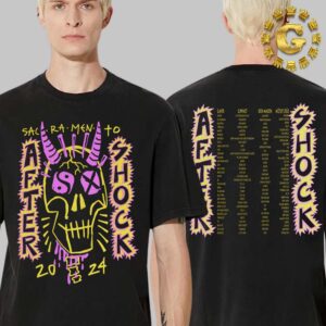 DWP Merchandise Slayer AfterShock 2024 Merch Tee Rad At Aftershock In Sarramento CA On October 10th 2024 Two Side Unisex T-Shirt