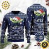 Dallas Cowboys Christmas Santa Claus Chimney Dallas Cowboys Pattern Classic Gift For Fans Christmas Ugly Sweater