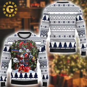 Dallas Cowboys Football Pine Tree Dallas Cowboys Pattern Classic Gift For Fans Christmas Ugly Sweater