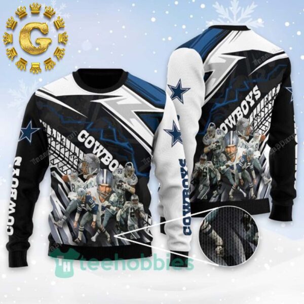 Dallas Cowboys Team NFL Coolest 2024 Ugly Christmas Sweater