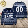 Dallas Cowboys Vintage Snowflakes Ugly Christmas Sweater Gift For Holiday