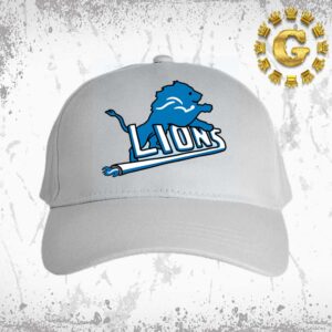 Detroit Lions And Detroit Pistons Combined NFL x NBA Logo Detroit Sport Teams Classic Cap Hat Snapback