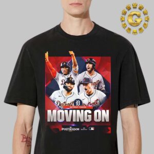 Detroit Tigers Moving On MLB Postseason 2024 Wild Card Unisex T-Shirt