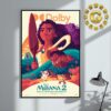 New Poster For Moana 2 Only In Theaters November 27 2024 Home Decor Poster Canvas