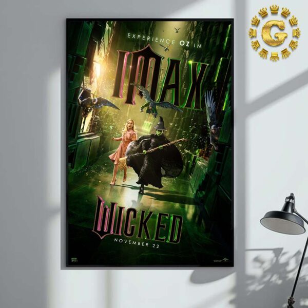 Experience OZ In Imax Poster For Wicked Only In Theaters On November 22 Home Decor Poster Canvas