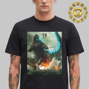 First Poster For Godzilla Minus One Celebrate 70 Years Of Godzilla Retrning To Theatres November 1 2024 Unisex T-Shirt