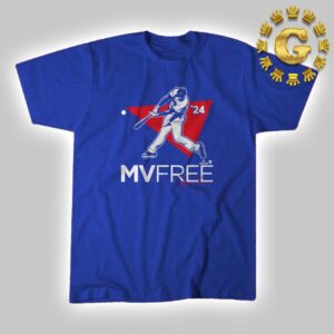 Freddie Freeman From Los Angeles Dodgers Are The MVP World Series 2024 MVFree Unisex T-Shirt