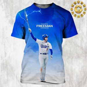 Freddie Freeman From Los Angeles Dodgers MLB World Series 2024 All Over Print Shirt