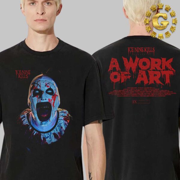 Ice Nine Kills A Work Of Art Officialy Licensed Collection A Work of Art Vintage Tee Two Side Unisex T-Shirt