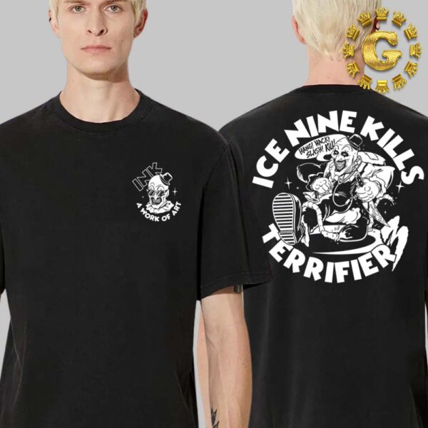 Ice Nine Kills A Work Of Art Officialy Licensed Collection Hack N Slash Pocket Tee Two Side Unisex T-Shirt