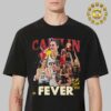 Indiana Fever Caitlin Clark Red 2024 WNBA Rookie of the Year Unisex T-Shirt