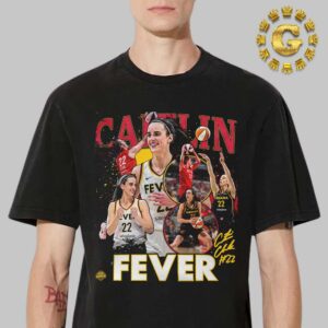 Indiana Fever Caitlin Clark Stadium Essentials Black Crossroads Unisex T-Shirt