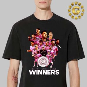 Inter Miami CF 2024 Supporters Shield Winners Unisex T-Shirt