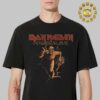 Iron Maiden Celebrate The 40th Anniversary Of Powerslave World Slavery Tour Aces High Olive Unisex T-Shirt