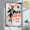 San Francisco 49ers Niners Win NFL Home Decor Poster Canvas