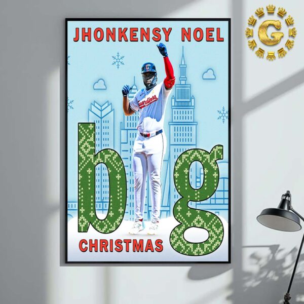 Jhonkensy Noel Brings Christmas Early To Cleveland Home Decor Poster Canvas