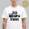 Jimi Hendrix Vision Tee Black Unisex T-Shirt