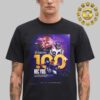 Justin Jefferson From Minnesota Vikings The Most 100 Yard Game In First 5 NFL Seasons Unisex T-Shirt