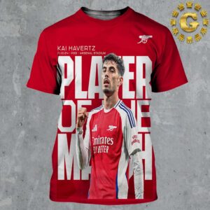 Kai Havertz From Arssenal Is Player Of The Macth On PSG VS Arsenal October 1st 2024 All Over Print Shirt