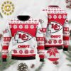 NFL Kansas City Chiefs Arrowhead Chop Pattern Classic Gift For Fans Christmas Ugly Sweater