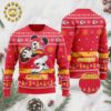 Kansas City Chiefs Mickey Mouse Player Ugly Christmas Sweater Gift For Holiday