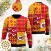 Kansas City Chiefs The Death Skull Gift For Fan Pattern Ugly Christmas Sweater