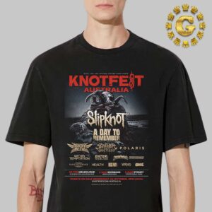 Knotfest Australia Poster Slipknot A Day To Remember In Australia On October 23th 2024 Unisex T-Shirt