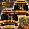 Korn Merry Christmas 2024 Panttern Classic Knitted White Christmas Ugly Sweater