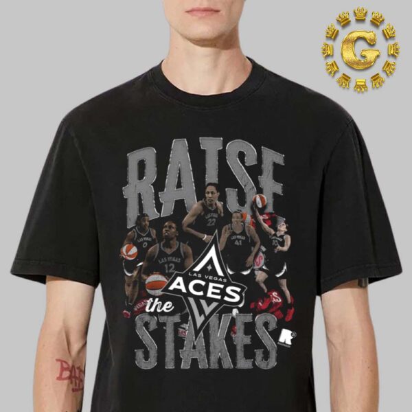 Las Vegas Aces Raise the Stakes 2024 Semifinals Unisex T-Shirt