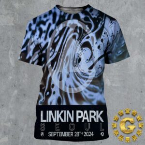 Linkin Park From Zero Seoul Poster In South Korean At Inspire Arena Seoul On September 28th 2024 All Over Print Shirt