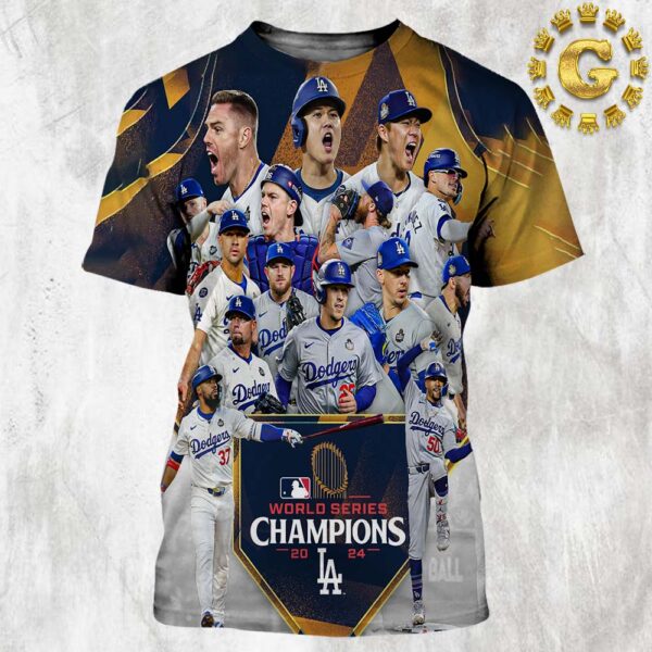 Los Angeles Dodgers Are World Series Champions 2024 MLB All Over Print Shirt