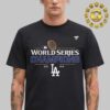 Los Angeles Dodgers Fanatics Black 2024 World Series Champions Locker Room Parade Unisex T-Shirt