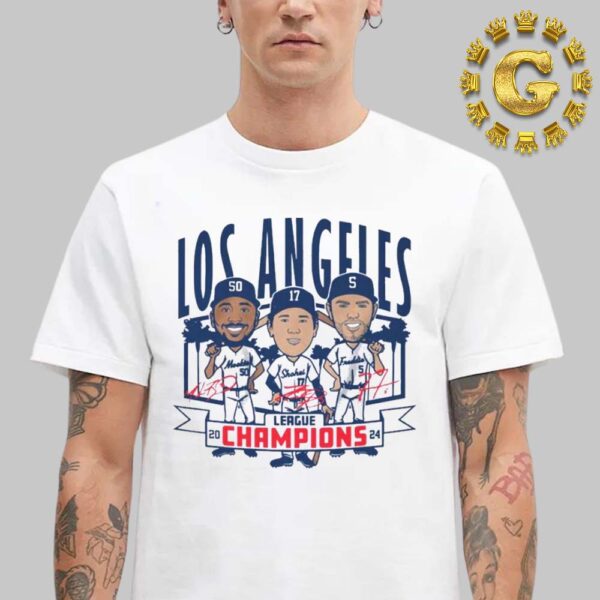 Los Angeles Dodgers League Champions World Series 2024 Unisex T-Shirt